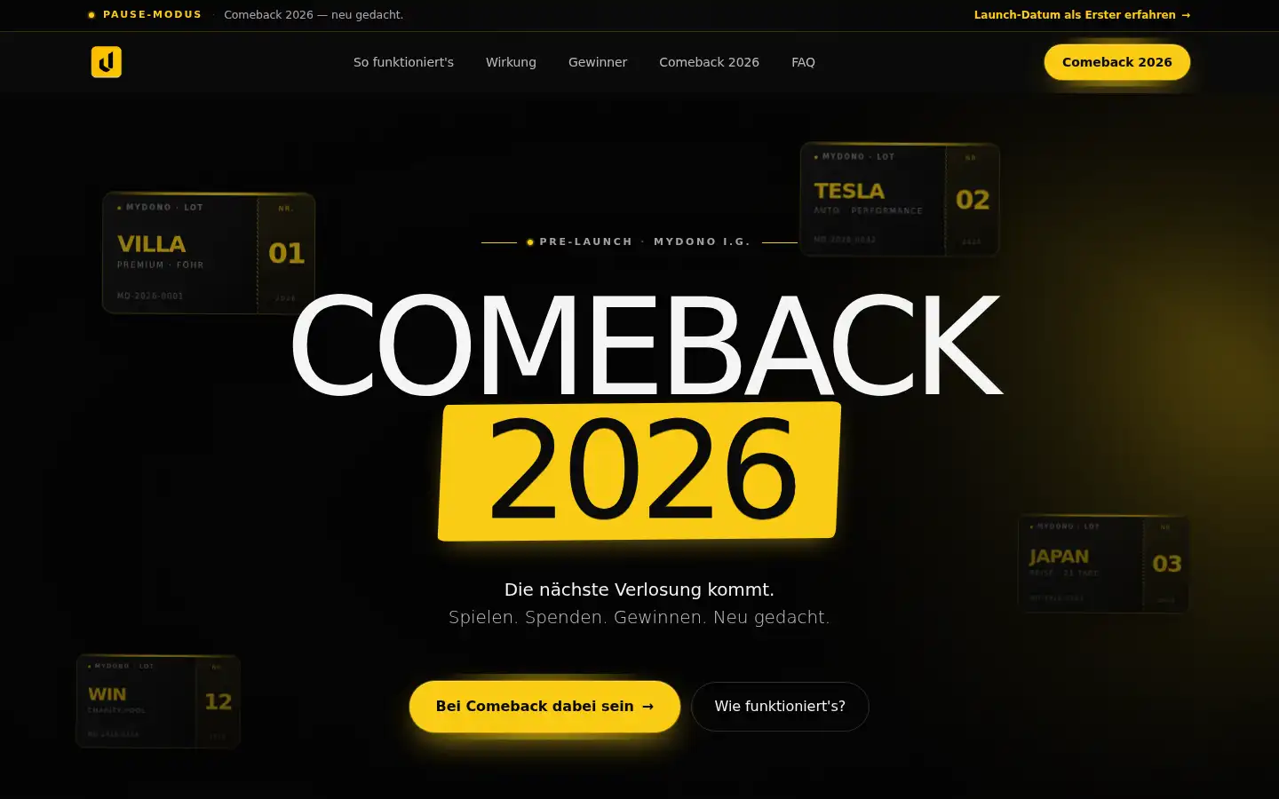 Screenshot of my-dono.com