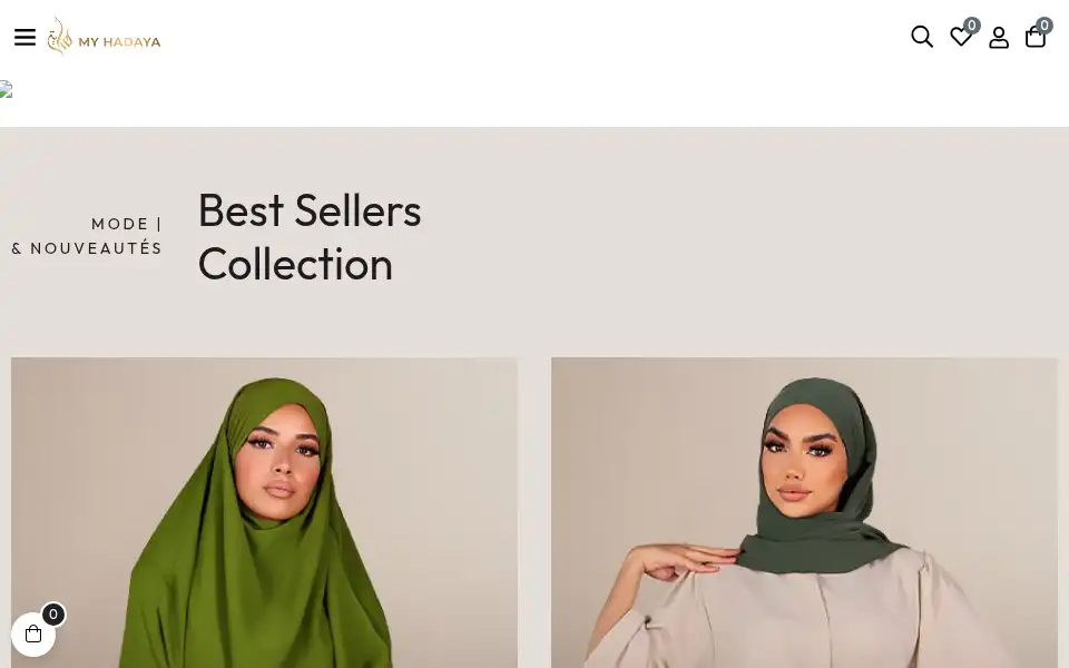 Screenshot of my-hadaya.com