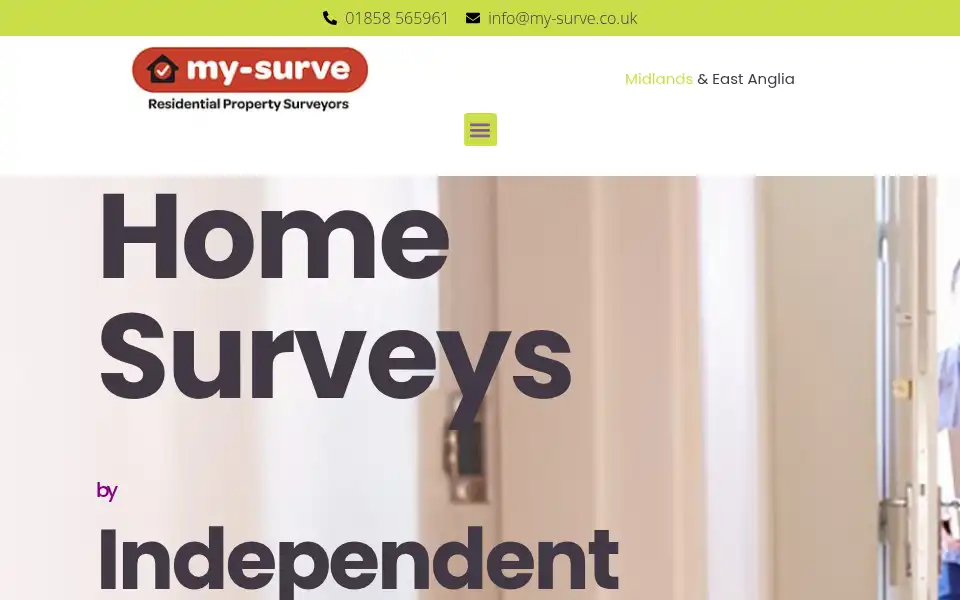 Screenshot of my-surve.co.uk
