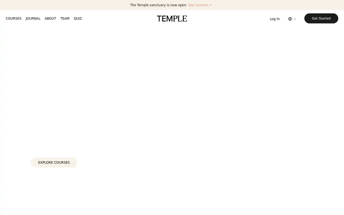 Screenshot of my-temple.com
