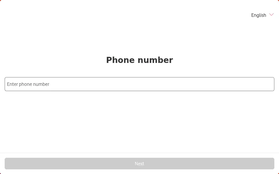 Screenshot of my.vodafone.ua