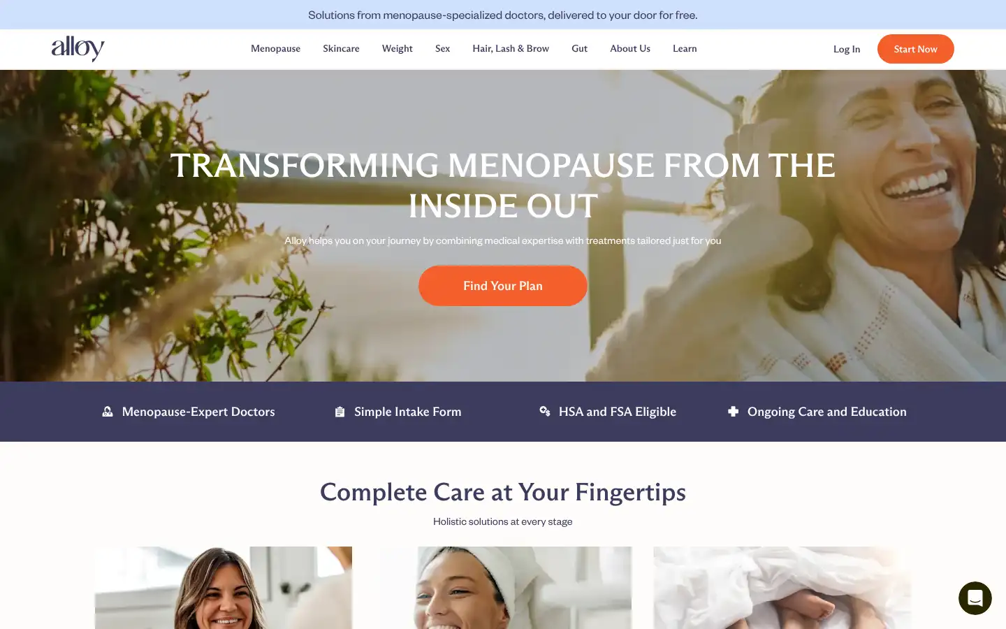 Screenshot of myalloy.com