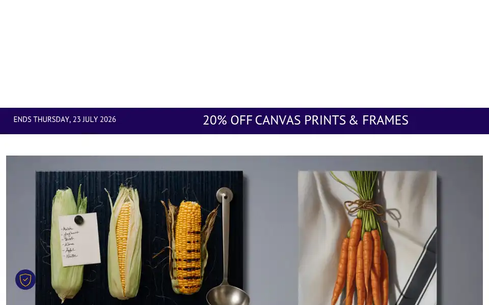 Screenshot of myartprints.co.uk