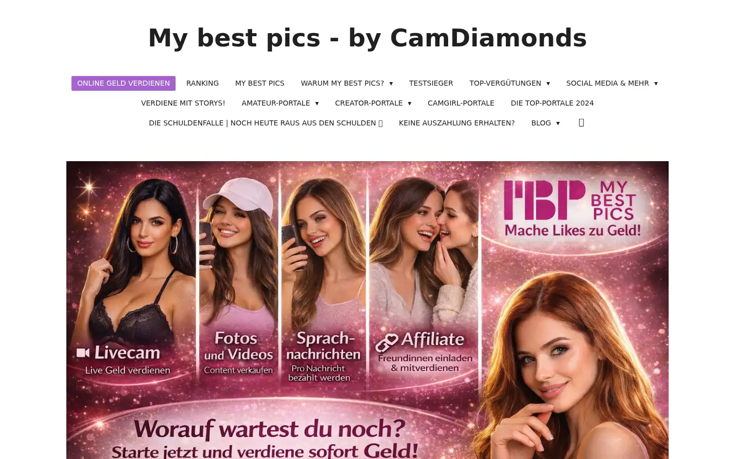 Screenshot of mybestpics.at