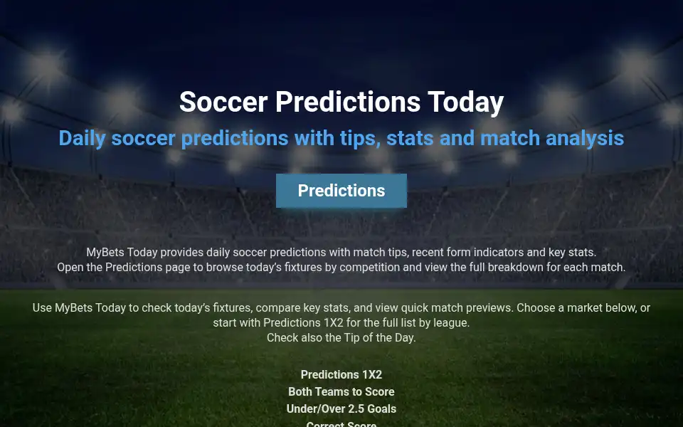 Screenshot of mybets.today