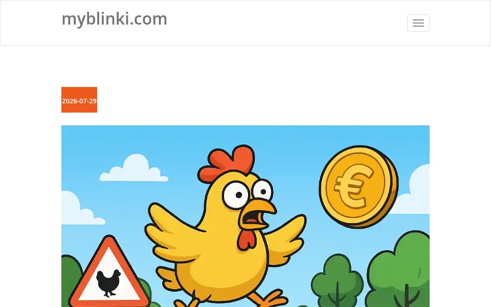 Screenshot of myblinki.com
