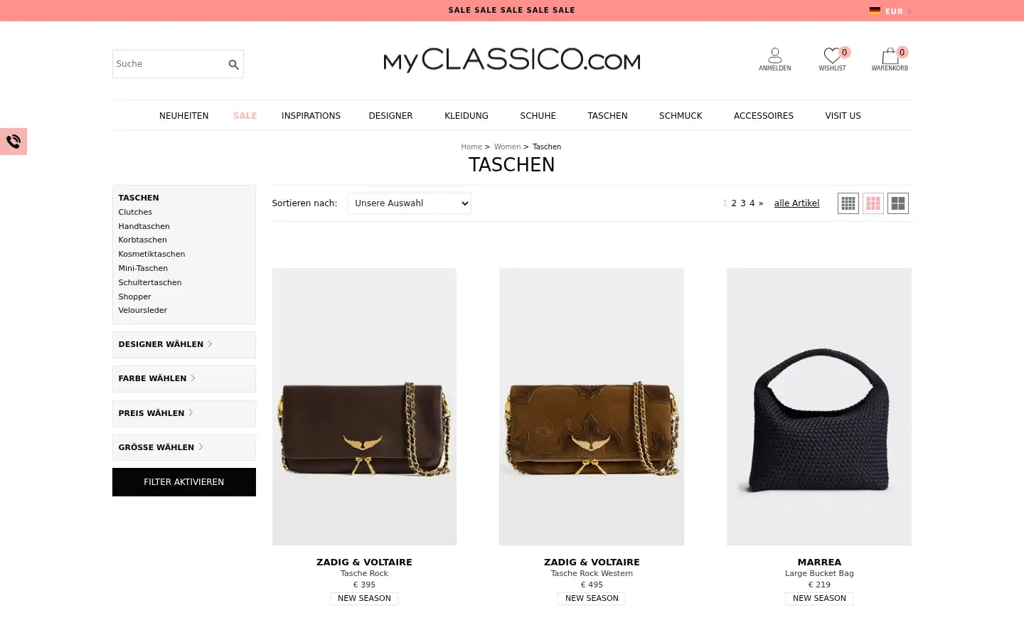 Screenshot of myclassico.com
