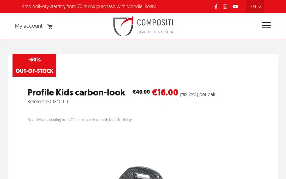Screenshot of mycompositi.com