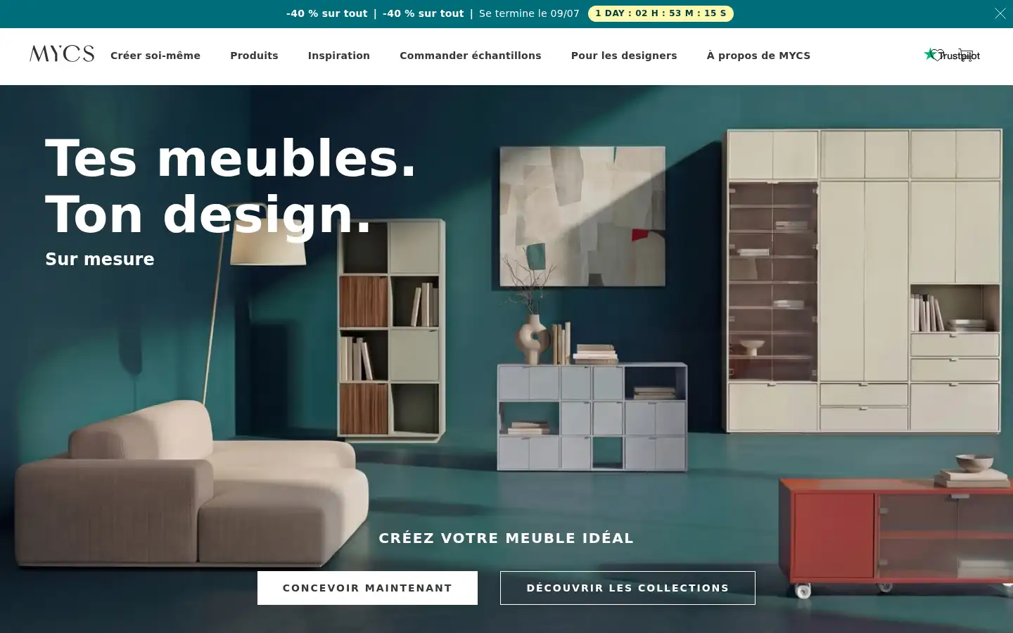Screenshot of mycs.com