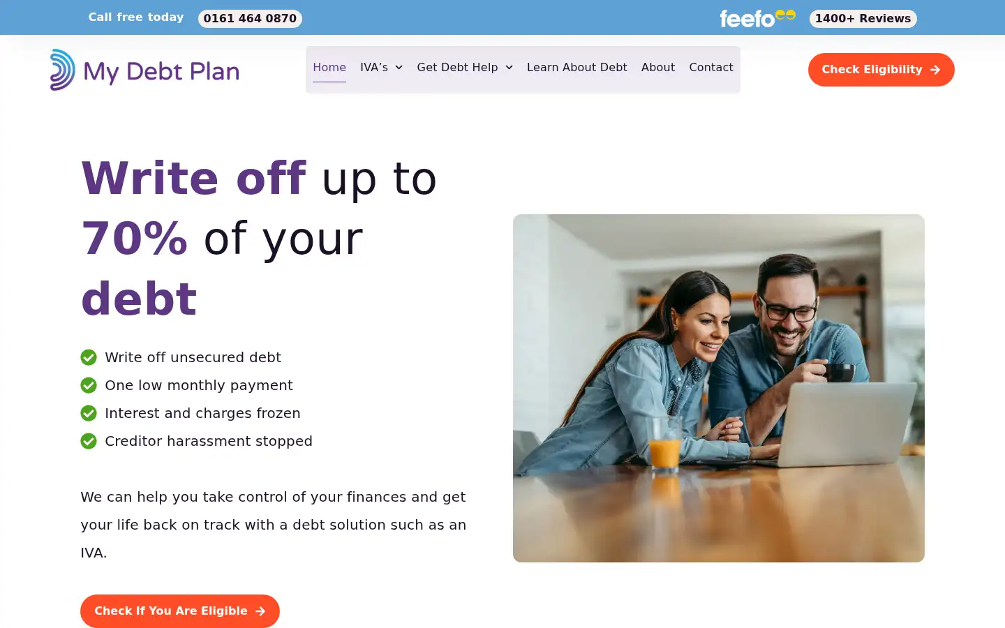 Screenshot of mydebt-plan.co.uk