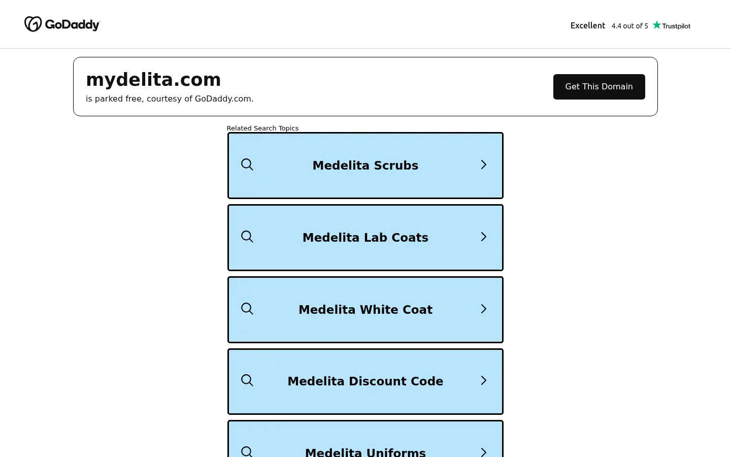 Screenshot of mydelita.com