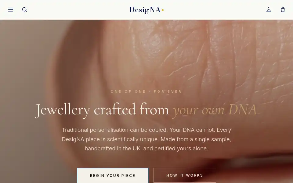 Screenshot of mydesigna.co.uk
