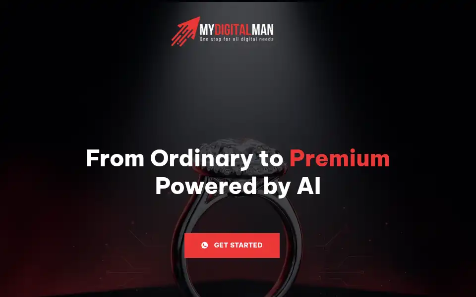 Screenshot of mydigitalman.com