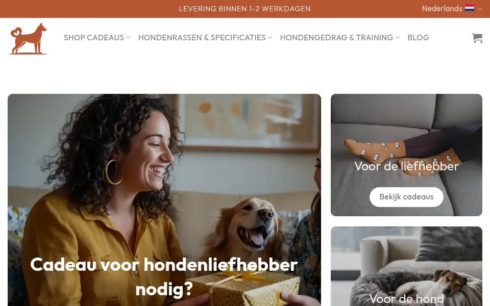 Screenshot of mydoggifts.com