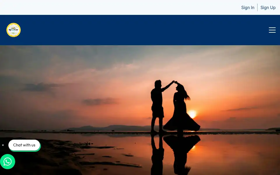 Screenshot of myecotour.com