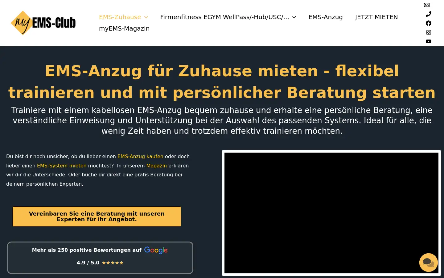 Screenshot of myems-club.com
