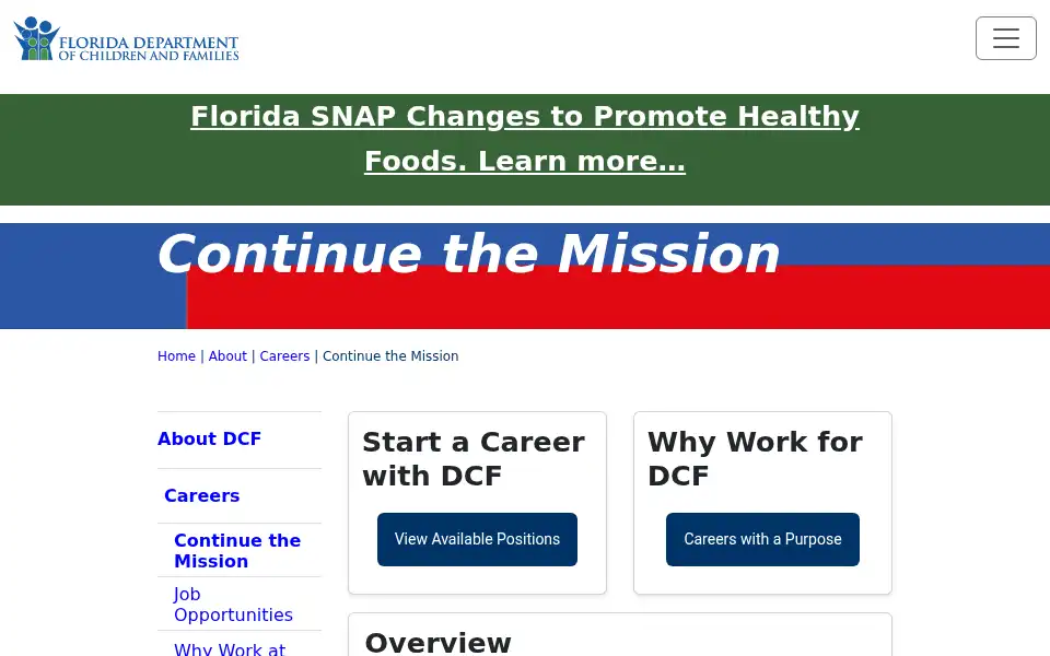 Screenshot of myflfamilies.com