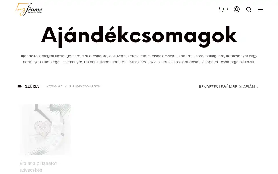 Screenshot of myframe.ro