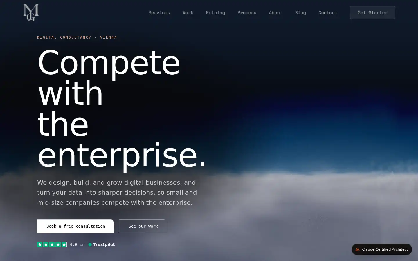 Screenshot of myg-media.com