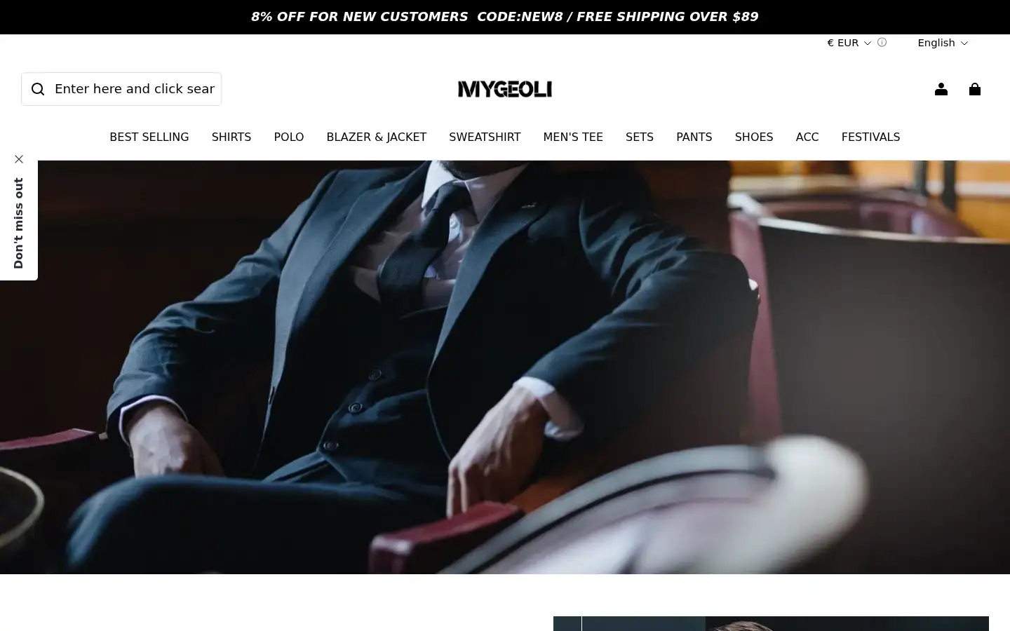 Screenshot of mygeoli.com