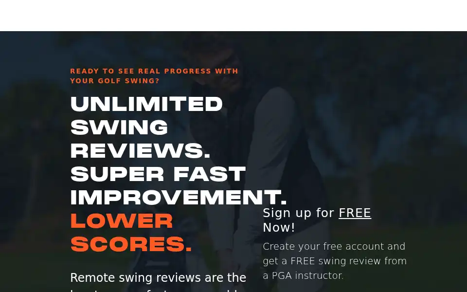 Screenshot of mygolfdna.com