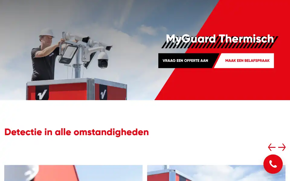 Screenshot of myguard.nu
