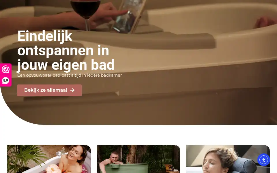 Screenshot of myhellobath.nl