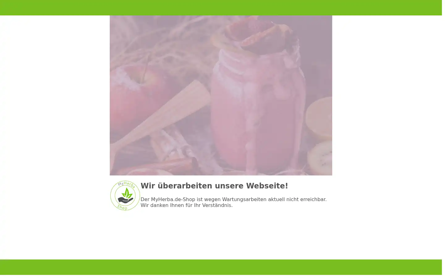 Screenshot of myherba.de