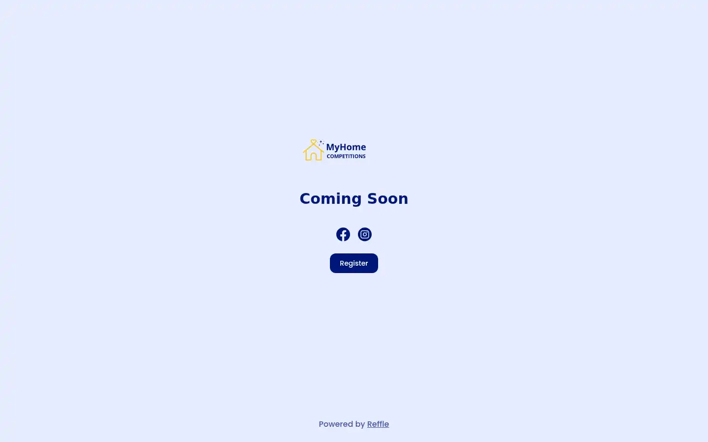 Screenshot of myhomecompetition.com