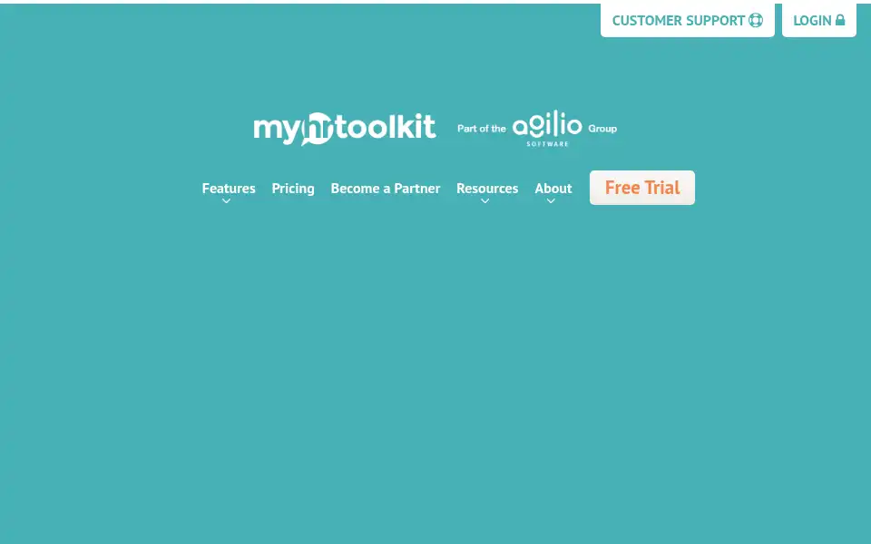 Screenshot of myhrtoolkit.com