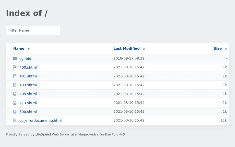 Screenshot of myimprovedself.online