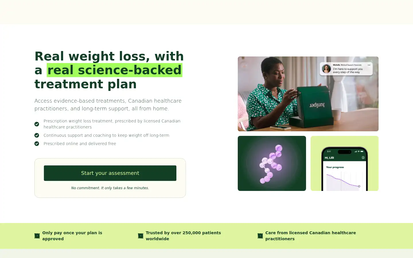 Screenshot of myjuniper.ca