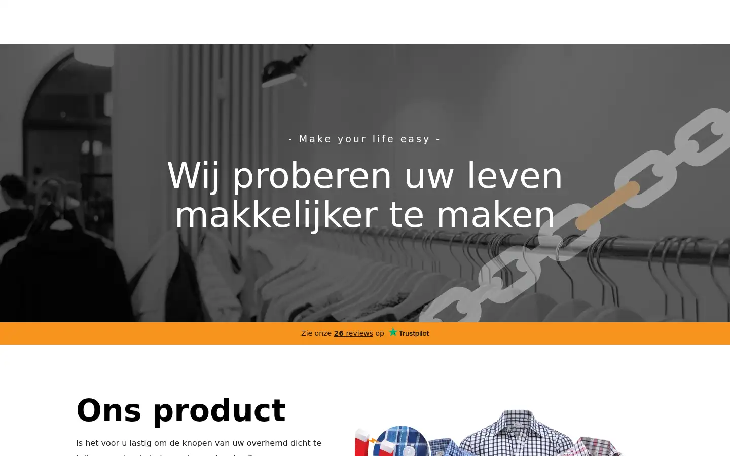 Screenshot of myle-shop.nl