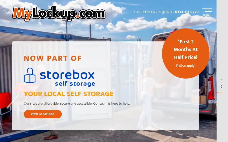 Screenshot of mylockup.com