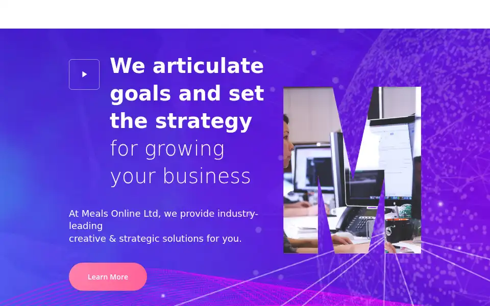 Screenshot of mymealsonline.co.uk