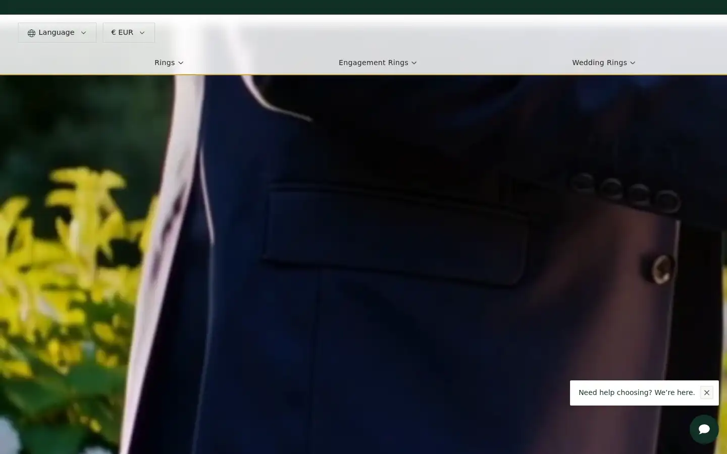 Screenshot of mymoissanite.eu