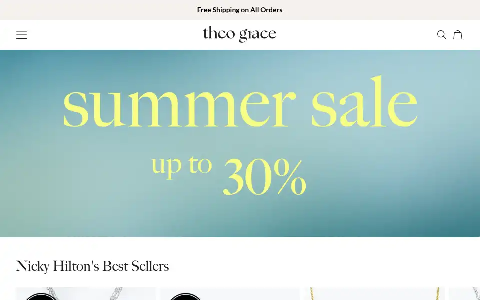 Screenshot of mynamenecklace.in