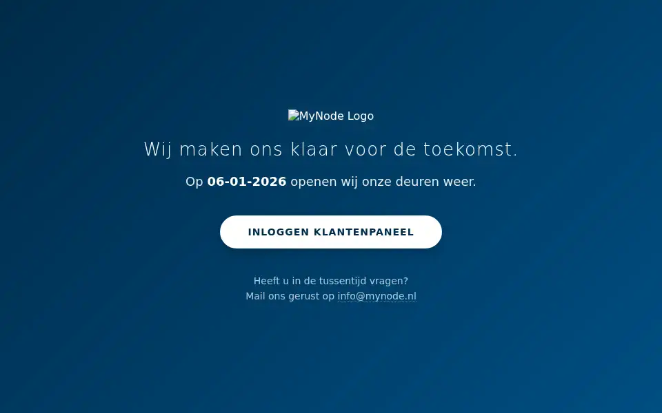 Screenshot of mynode.nl