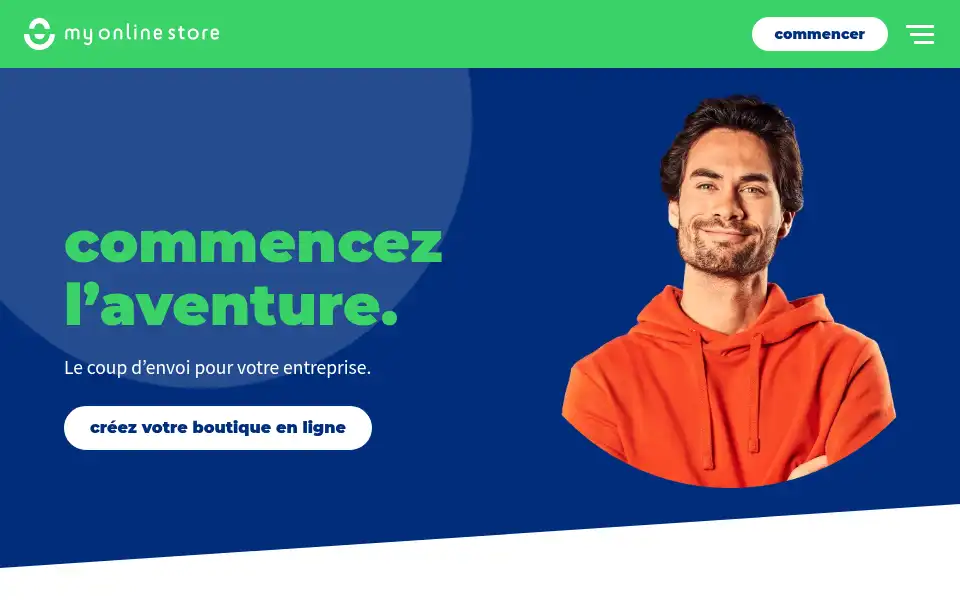 Screenshot of myonlinestore.fr