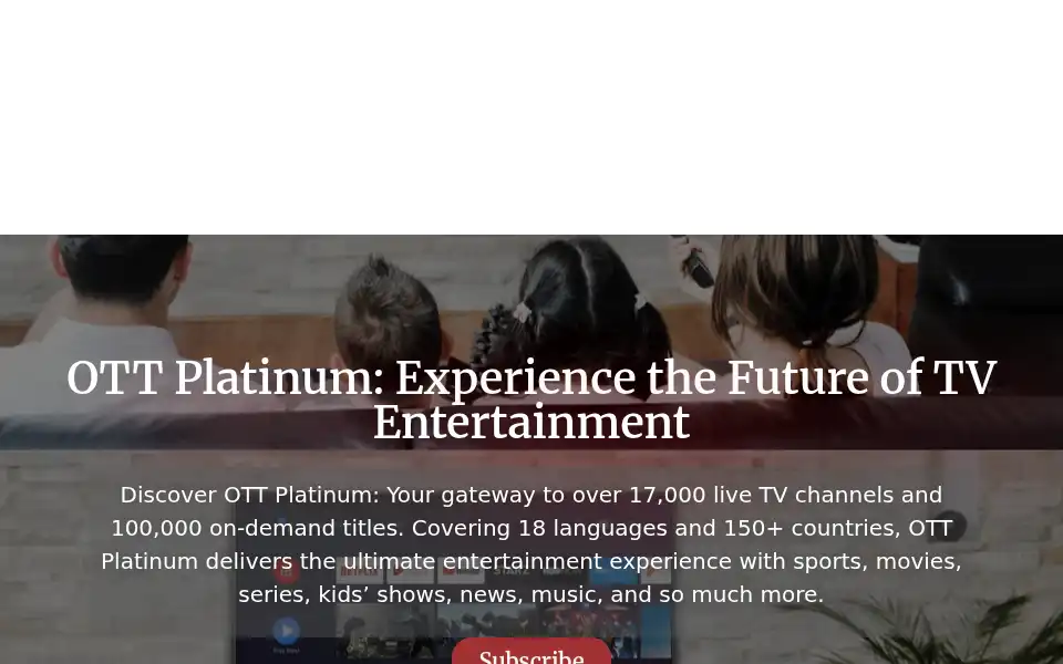 Screenshot of myottplatinum.com