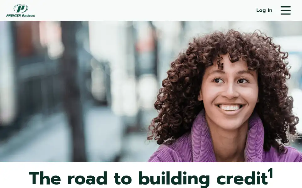 Screenshot of mypremiercreditcard.com