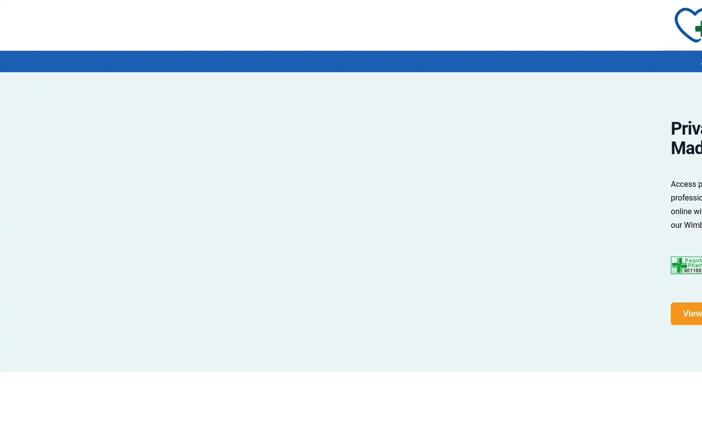 Screenshot of myprivatepharmacist.co.uk