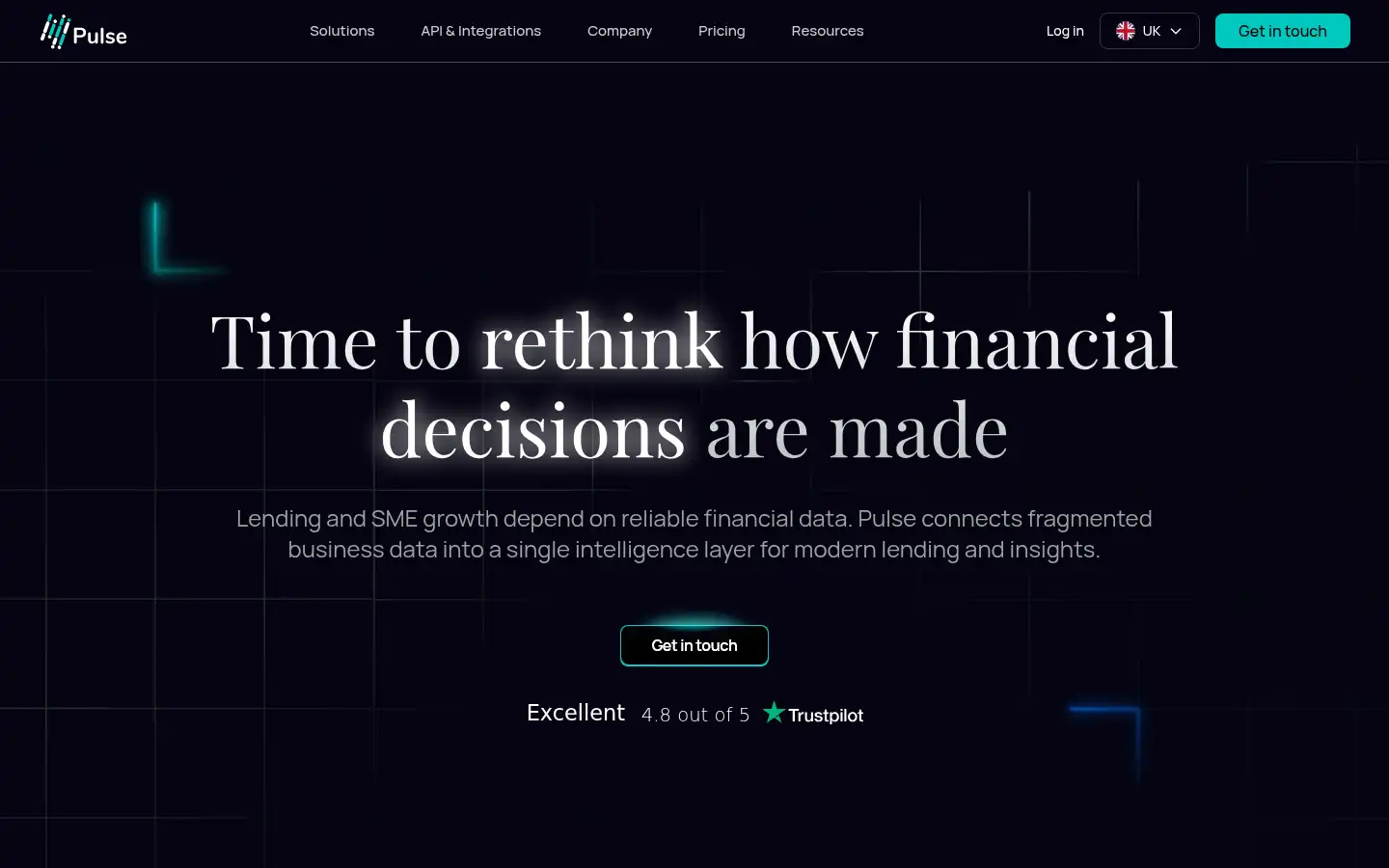 Screenshot of mypulse.io