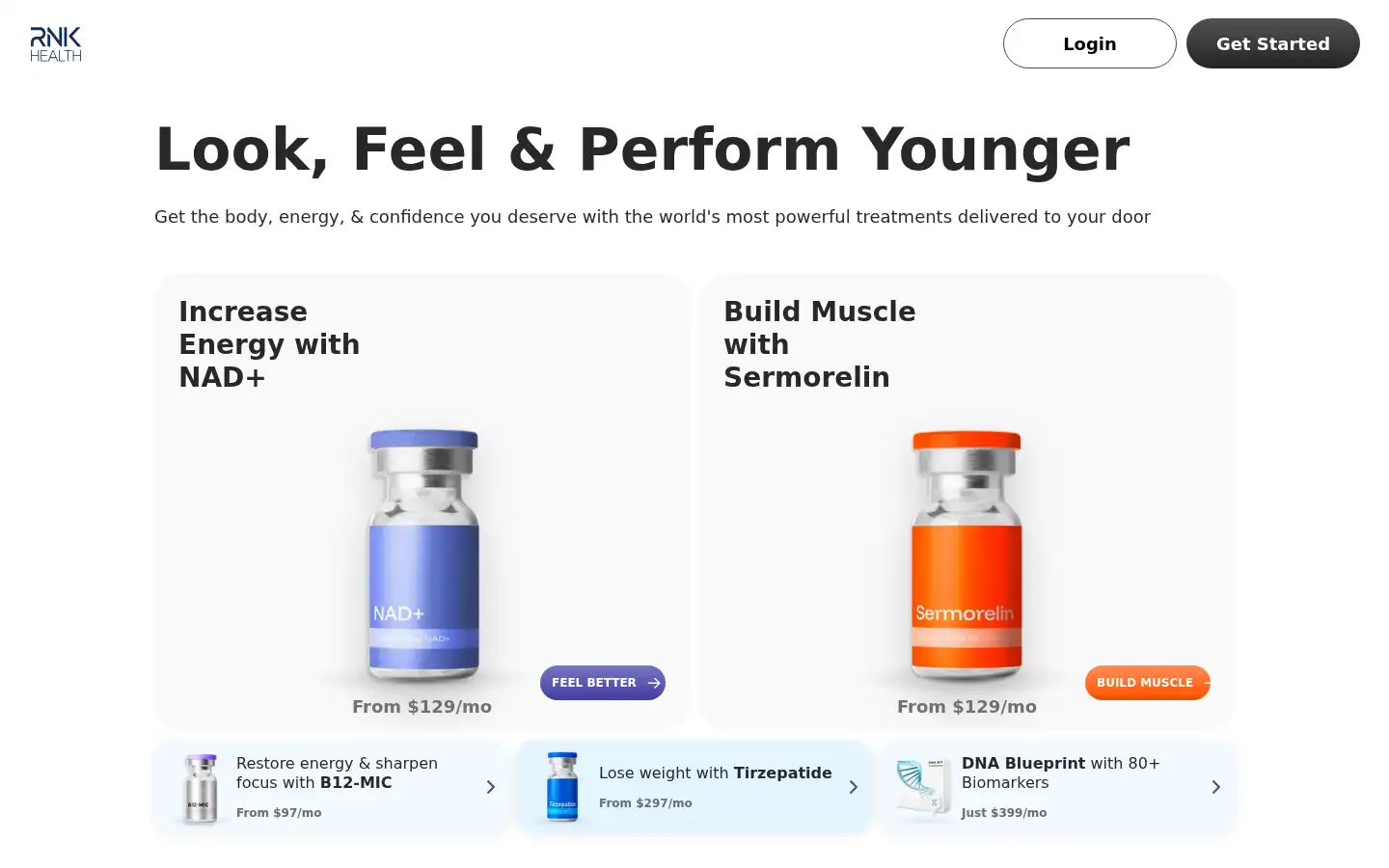 Screenshot of myrnk.com