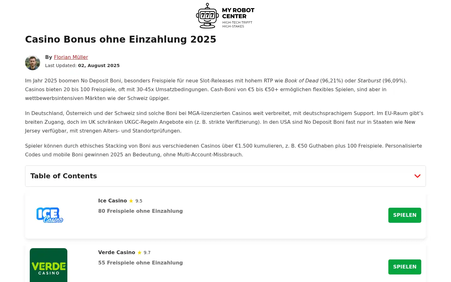 Screenshot of myrobotcenter.at