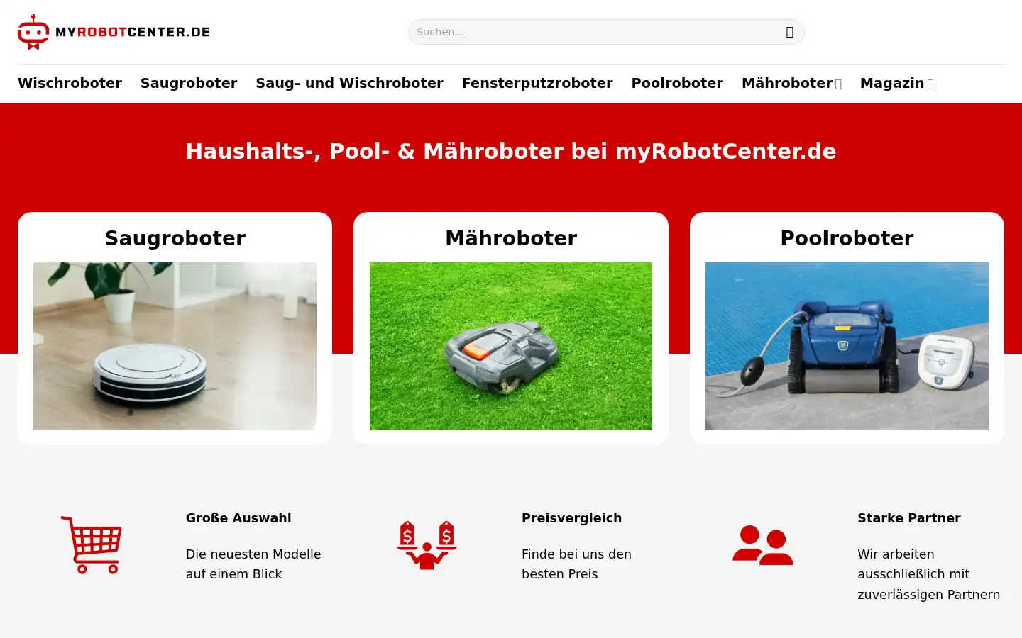 Screenshot of myrobotcenter.de