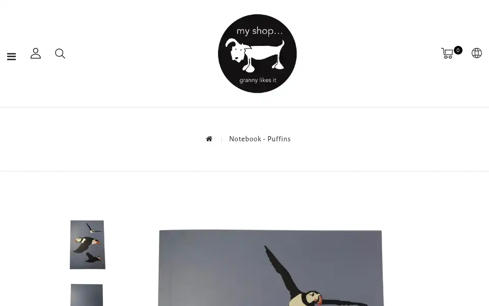 Screenshot of myshopgranny.com