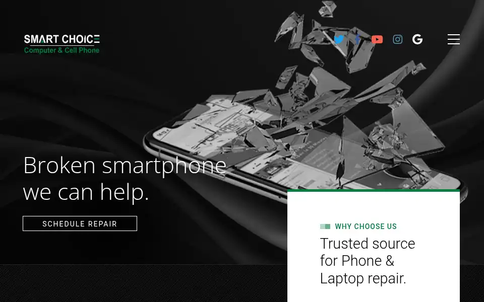 Screenshot of mysmartchoice.ca