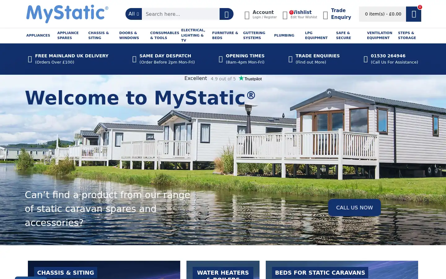 Screenshot of mystatic.co.uk