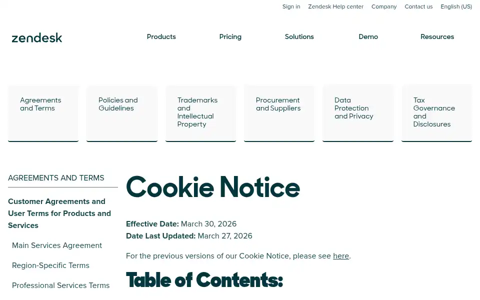 Screenshot of mysticcompare.zendesk.com